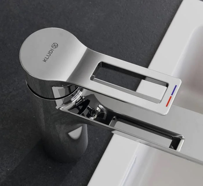 Kludi MIX bateria kuchenna zlewozmywakowa z wyciąganą wylewką chrom 329410562