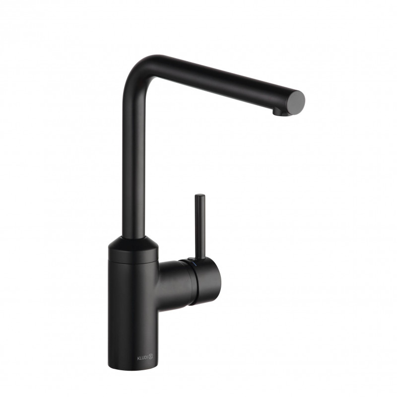 Kludi L-ine jednouchwytowa bateria kuchenna zlewozmywakowa czarny mat 428143977