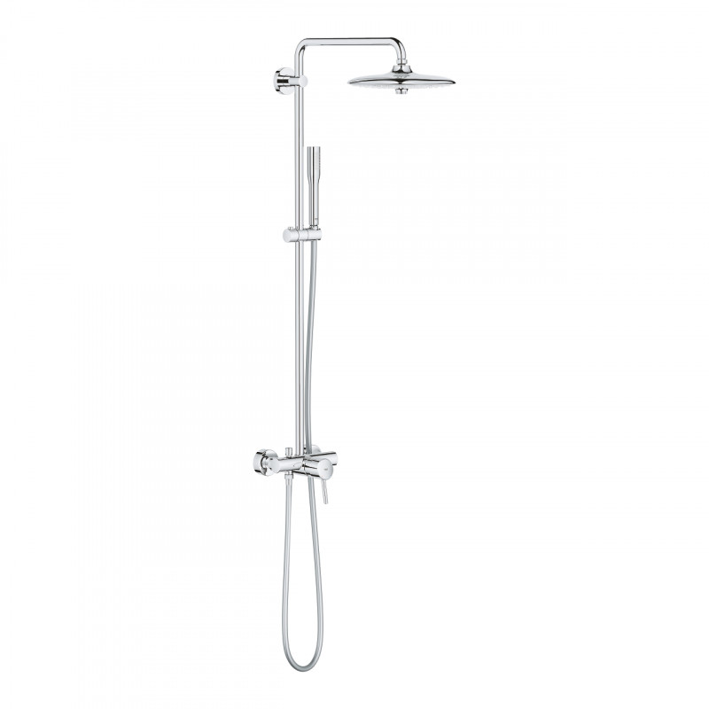 Grohe Euphoria Concetto System 260 zestaw prysznicowy z jednouchwytową baterią ścienną chrom 23061003