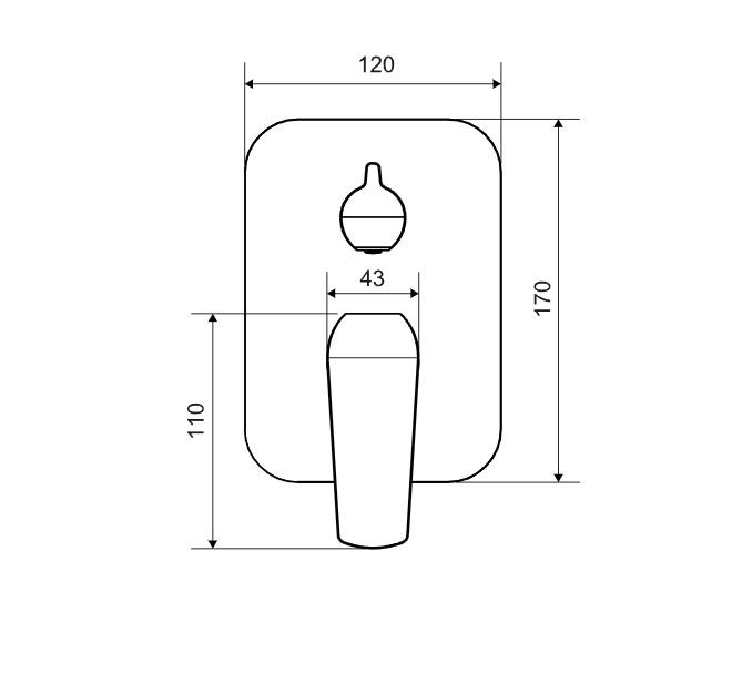 Excellent Clever 2.0 bateria wannowo-prysznicowa podtynkowa chrom AREX.4145CR