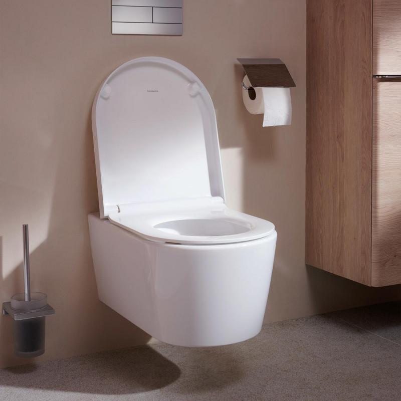 Hansgrohe EluPura S deska WC wolnoopadająca łatwowypinalana biały 60197450