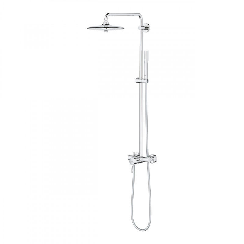 Grohe Euphoria Concetto System 260 zestaw prysznicowy z jednouchwytową baterią ścienną chrom 23061003