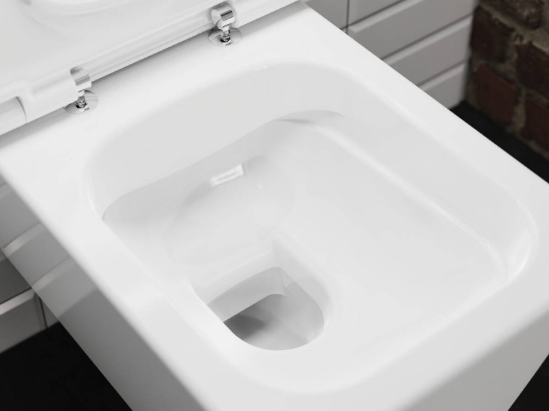 Hansgrohe EluPura Q muszla wisząca WC 540 bezkołnierzowa AquaFall Flush SmartClean 61116450