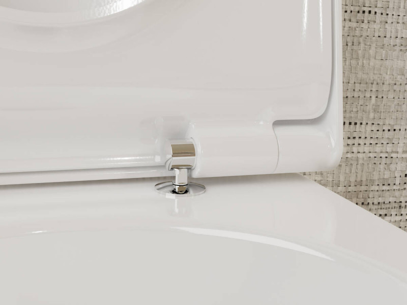 Hansgrohe EluPura S deska WC wolnoopadająca łatwowypinalana biały 60197450