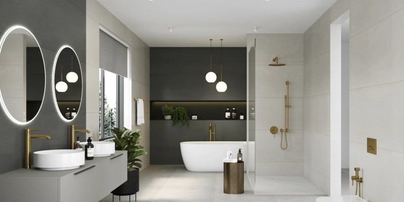 Kludi Bozz wylewka wannowa 160mm złoty szczotkowany 38505N0