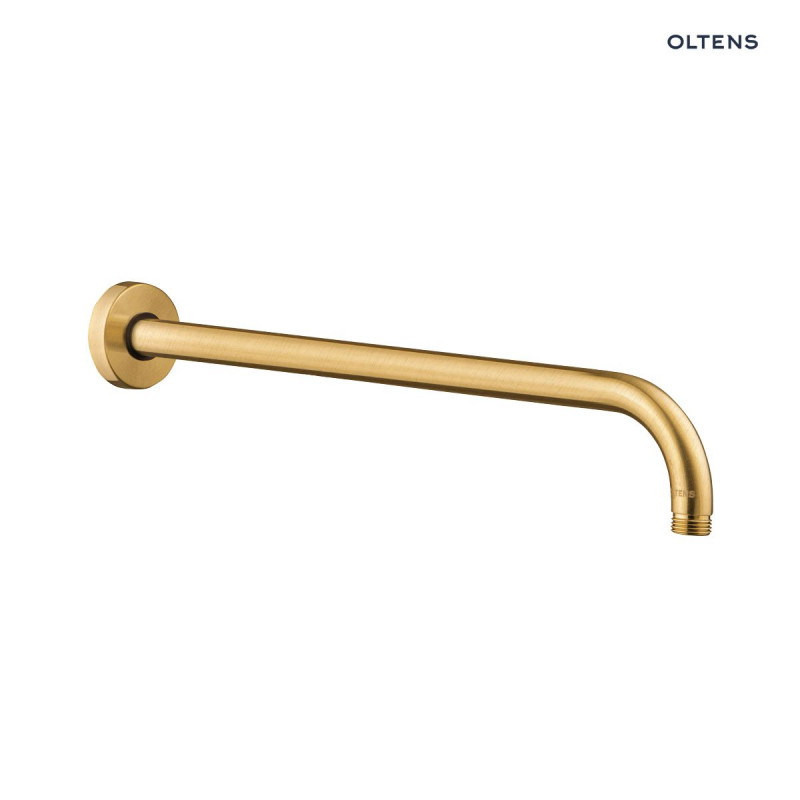 Oltens Molle komplet zestaw podtynkowy z deszczownicą 30 cm i słuchawką złoty szczotkowany 36600810