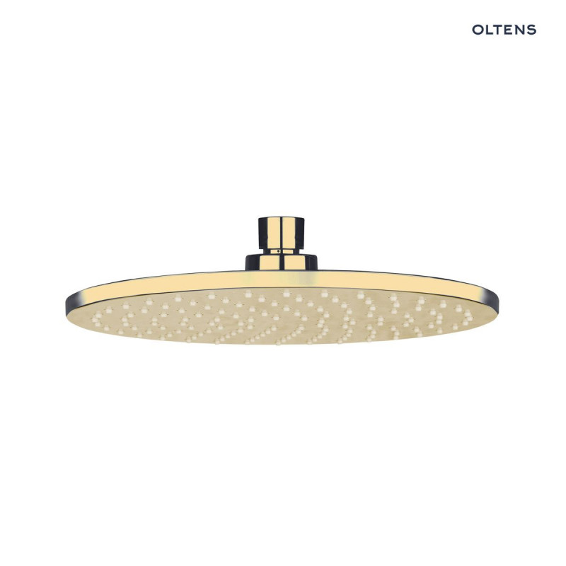 Oltens Molle komplet zestaw podtynkowy z deszczownicą 22 cm i słuchawką złoty połysk 36614800