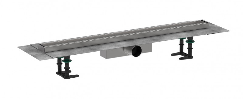 Hansgrohe RainDrain Compact odpływ liniowy 800 ruszt do wyłożenia płytkami stal 56179000