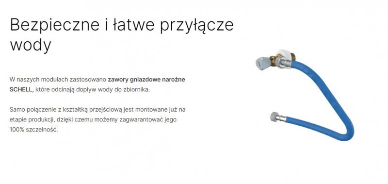 Alca Sadromodul stelaż podtynkowy z systemem fresh 98cm do WC AM101/1000