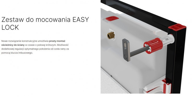 Alca Sadromodul stelaż podtynkowy z systemem fresh 85cm do WC AM101/850