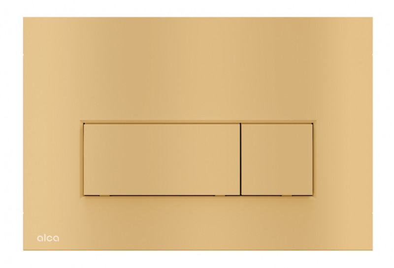 Alca Thin przycisk do stelaża WC złoty mat M57-G-M