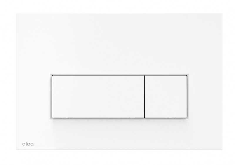 Alca Thin przycisk do stelaża WC biały połysk M570
