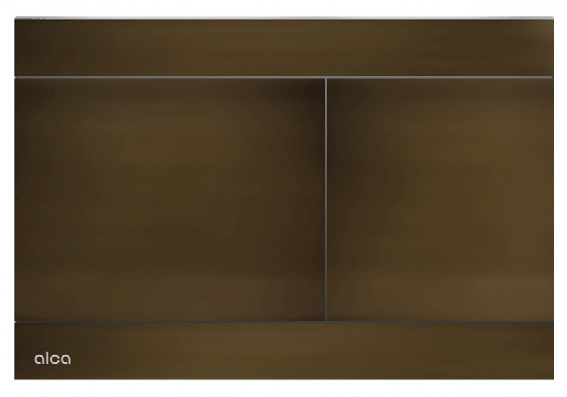 Alca Flat Fun-Antic przycisk do stelaża WC stal nierdzewna - mosiądz antyczny