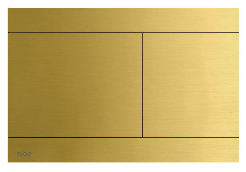 Alca Flat Fun-Brass przycisk do stelaża WC  stal nierdzewna - mosiądz