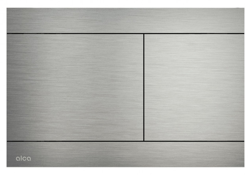Alca Flat Individual Fun przycisk do stelaża WC stal nierdzewna - nikiel szczotkowany
