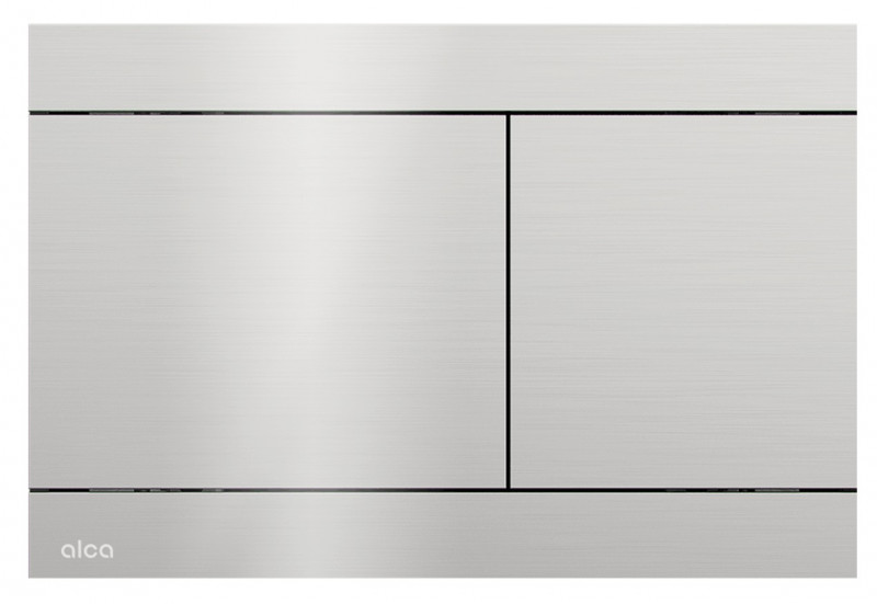 Alca Flat Individual Fun przycisk do stelaża WC stal nierdzewna - nikiel połysk