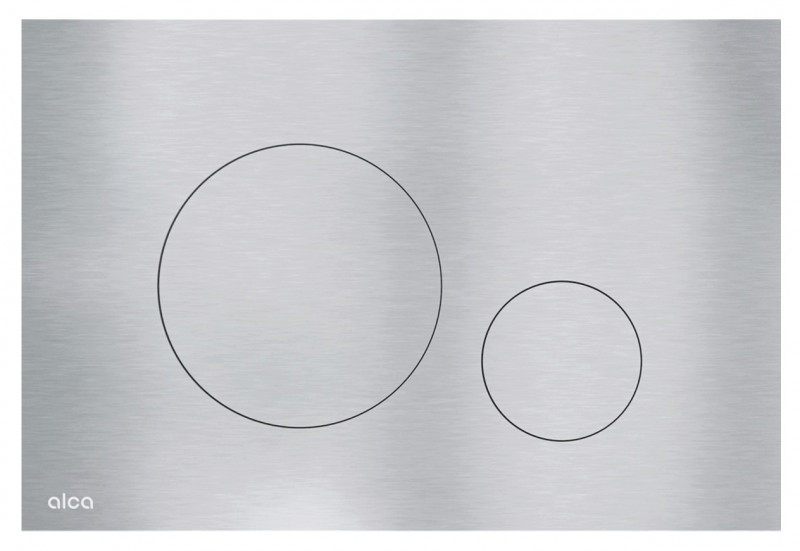 Alca Flat Turn przycisk do stelaża WC stal nierdzewna-półmat/połysk