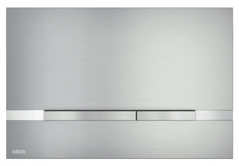 Alca Flat Stripe przycisk do stelaża WC stal nierdzewna-półmat/połysk