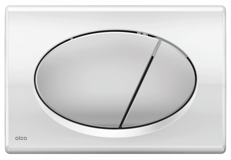 Alca przycisk do stelaża WC chrom połysk/mat M73
