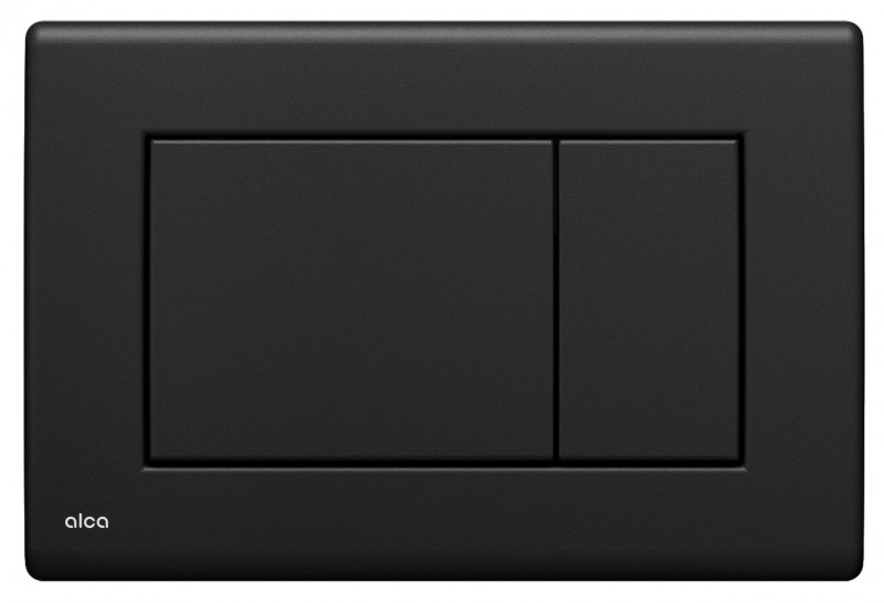 Alca przycisk do stelaża WC czarny mat M278