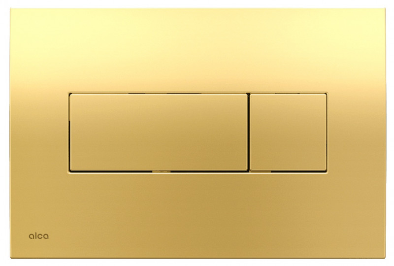 Alca przycisk do stelaża WC złoty połysk M375