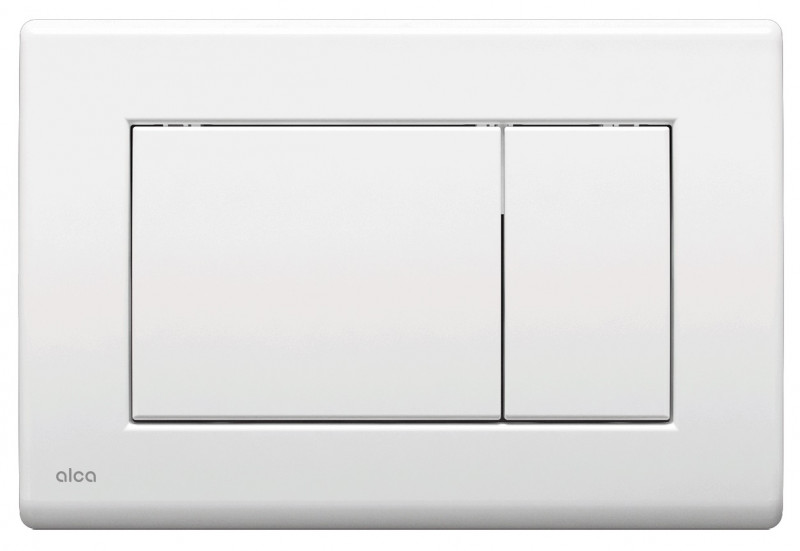 Alca przycisk do stelaża WC biały połysk M270