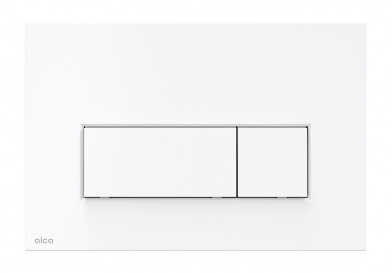 Alca Thin przycisk do stelaża WC biały mat M576