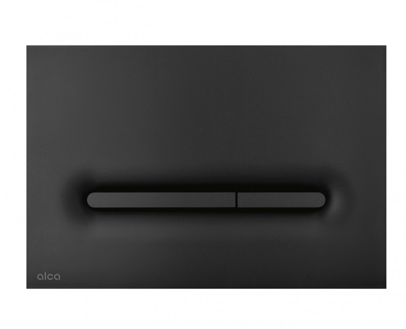 Alca Linka przycisk do stelaża WC czarny mat M1878