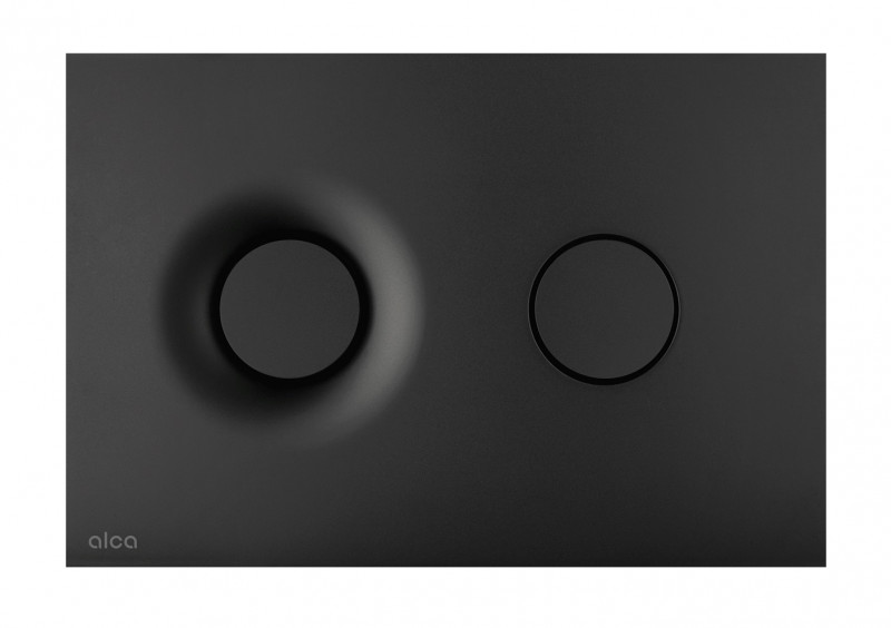 Alca Dot.Dot. przycisk do stelaża WC czarny mat M1978