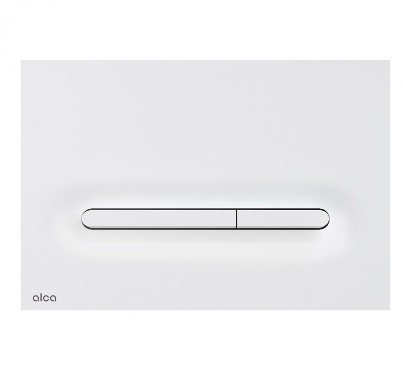 Alca Linka przycisk do stelaża WC biały mat M1876