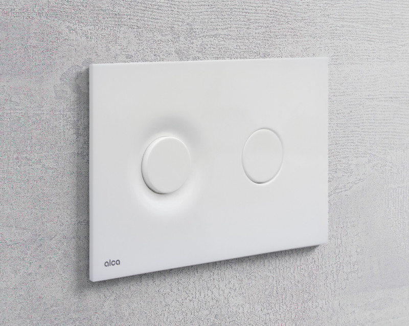 Alca Dot.Dot. przycisk do stelaża WC biały mat M1976