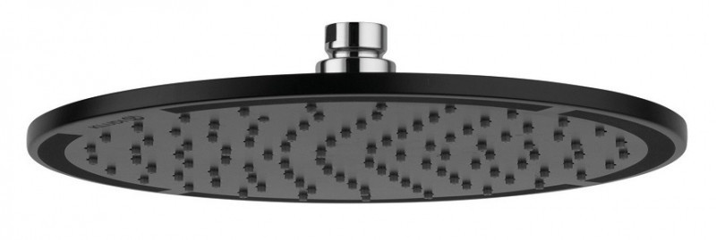 Kludi Bozz Push&Switch kompletny zestaw podtynkowy prysznicowy z deszczownica 30x30 czarny mat BOZZP&S30CZ