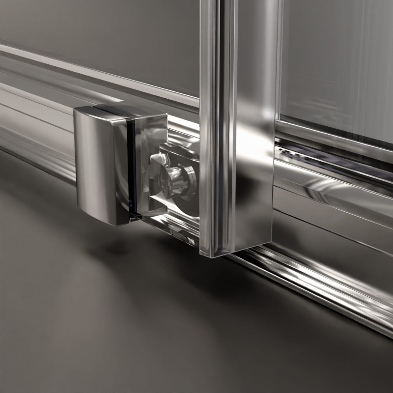 Radaway Alienta DWJ drzwi przesuwne 120 cm L/P chrom przeźroczyste Easy Clean 10260120-01-01