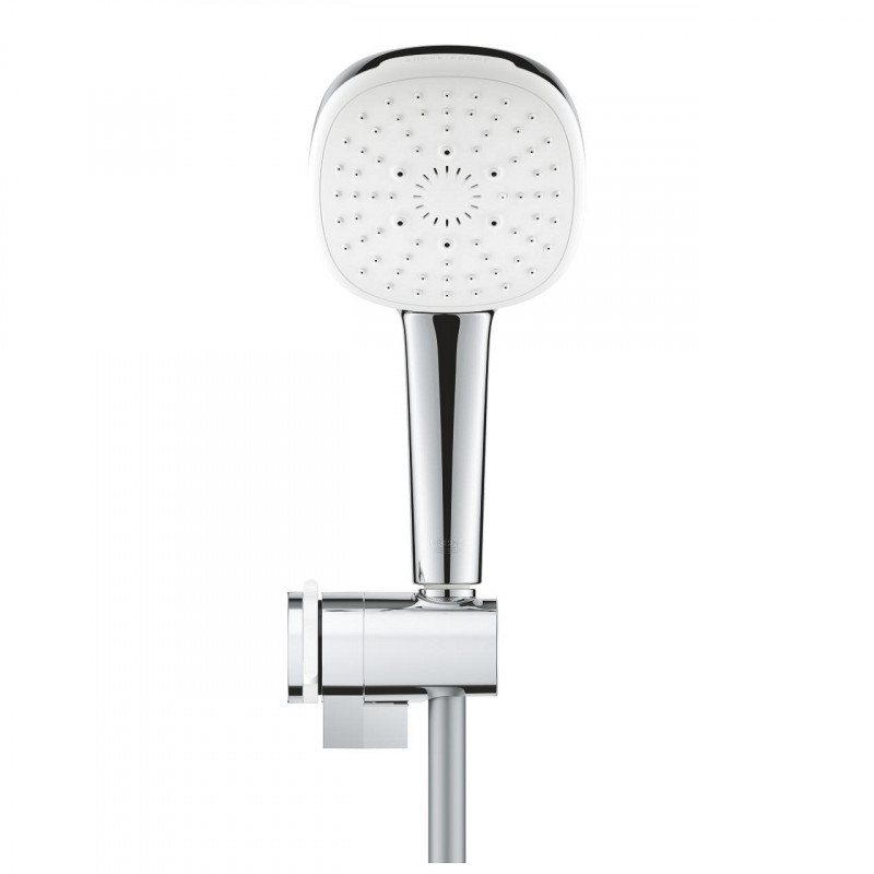 Grohe Tempesta Cube 110 zestaw prysznicowy z uchwytem 3 strumienie chrom 27584003