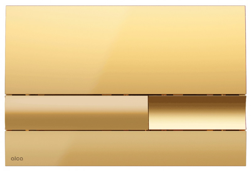 Alca przycisk do stelaża WC złoty połysk M1745