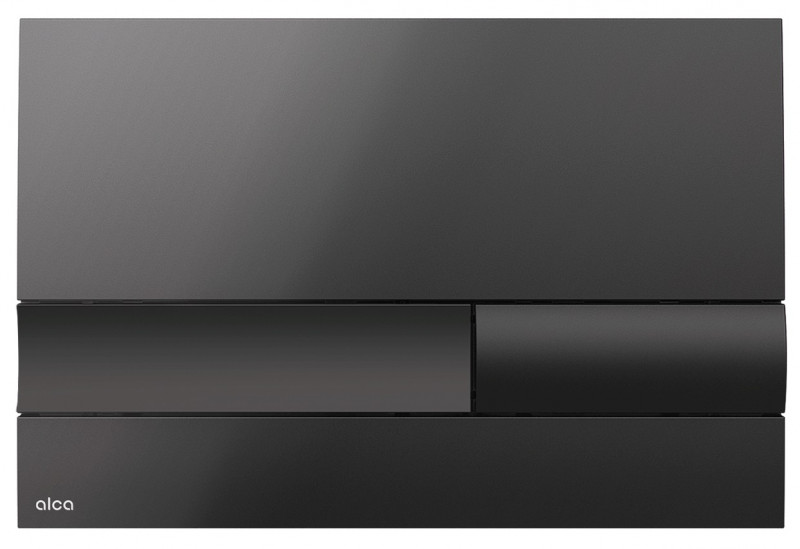 Alca przycisk do stelaża WC czarny połysk M1738