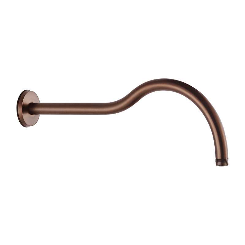 Omnires Armance ramię ścienne 40cm do głowicy natryskowej miedź antyczna RA06ORB