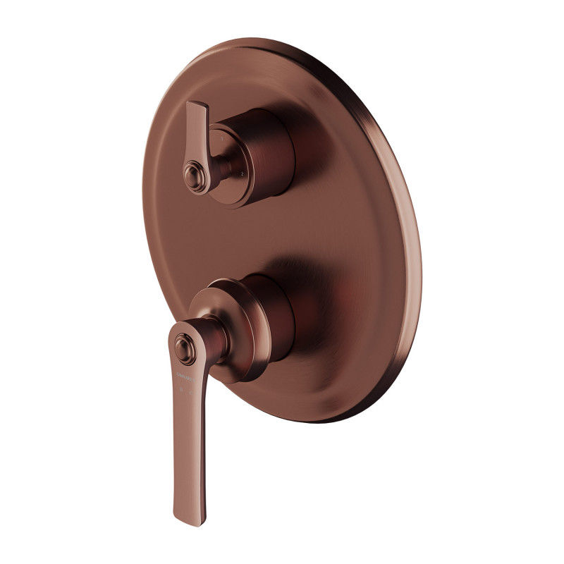 Omnires Armance bateria podtynkowa 3-drożna retro miedź antyczna AM5237ORB