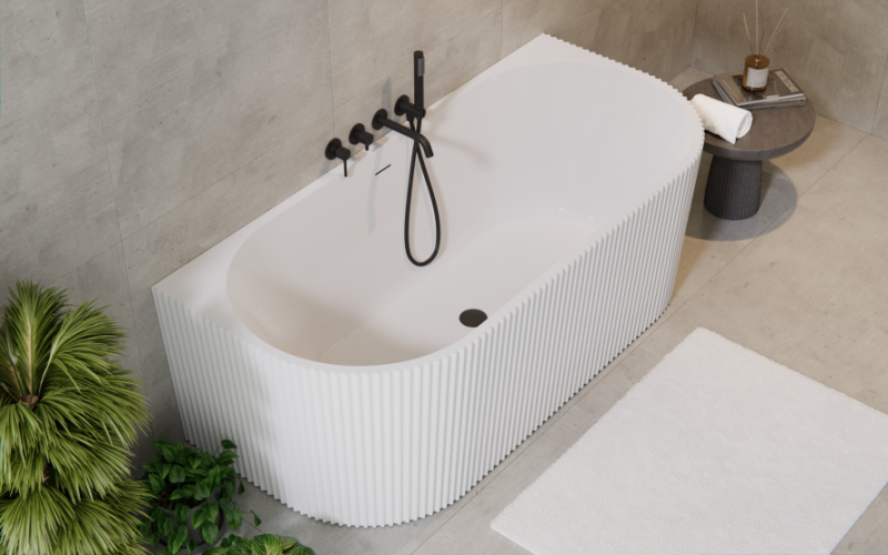 Besco Leya wanna wolnostojąca przyścienna 170x78 akryl biały WAS-170-L