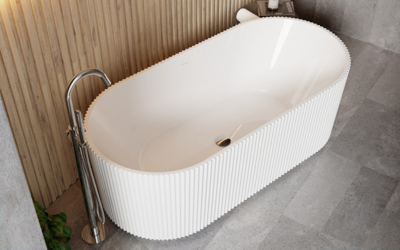 Besco Giuliana wanna wolnostojąca 170x80 akryl biały WAS-170-GL