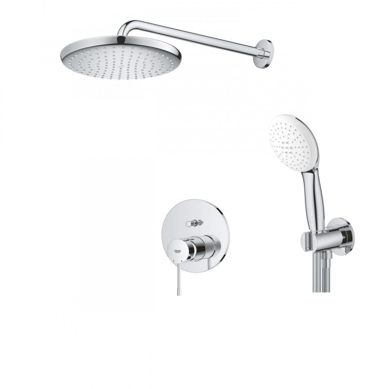 Grohe Essence New Smartbox zestaw podtynkowy kompletny z deszczownicą Tempesta 250 chrom 24058001NAT22