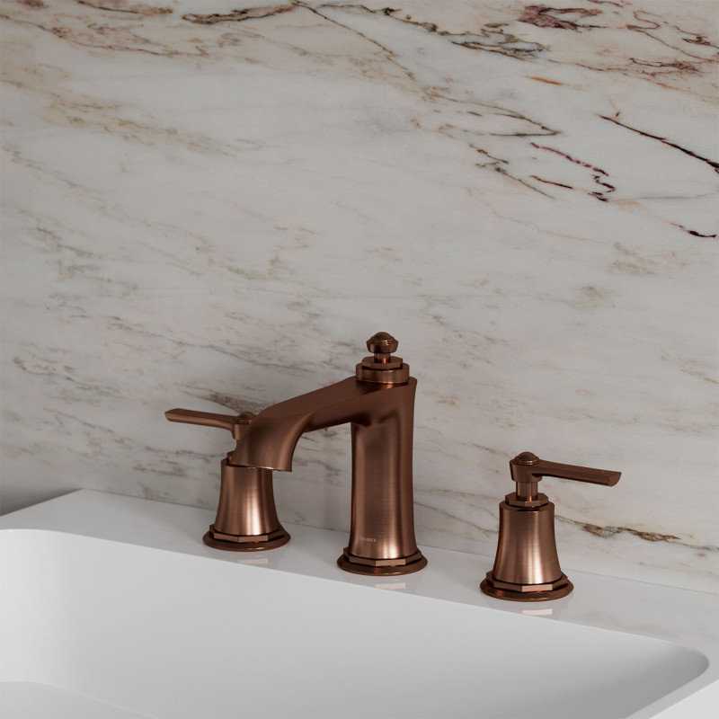 Omnires Armance bateria umywalkowa 3-otworowa retro miedź antyczna AM5214ORB