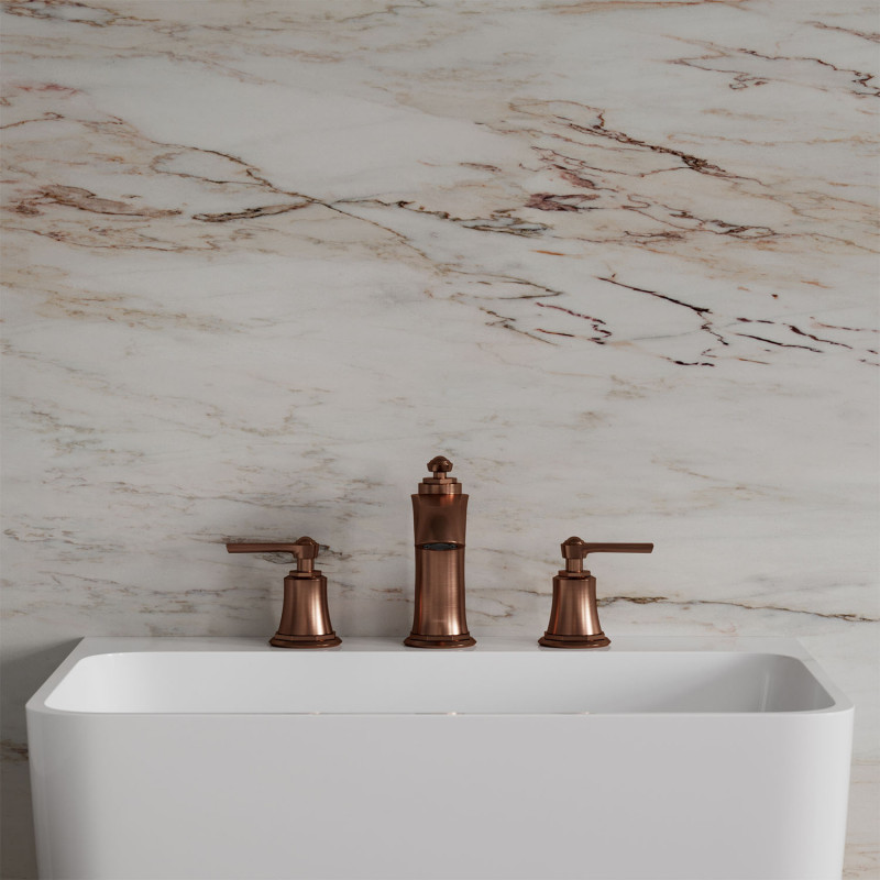 Omnires Armance bateria umywalkowa 3-otworowa retro miedź antyczna AM5214ORB