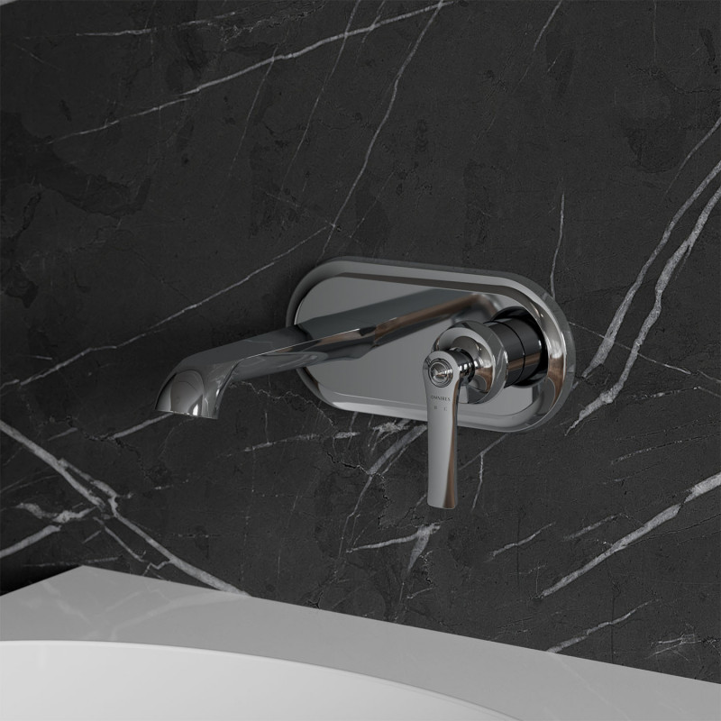 Omnires Armance bateria umywalkowa podtynkowa retro chrom AM5215CR