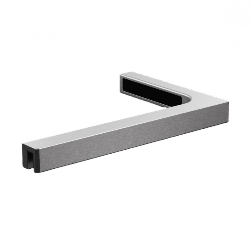 Radaway Modo SL Brushed Nickel PNJ II parawan nawannowy jednoczęściowy 60 cm prawy nikiel szczotkowany przeźroczyste Easy Clean 10316060-91-01R