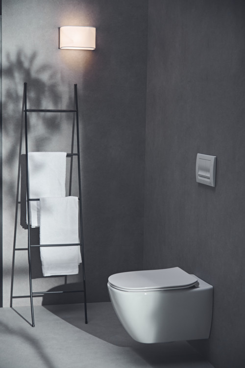 Ideal Standard Tesi RimLS+ muszla wisząca Rimless + deska wolnoopadajaca T493201 + T552201