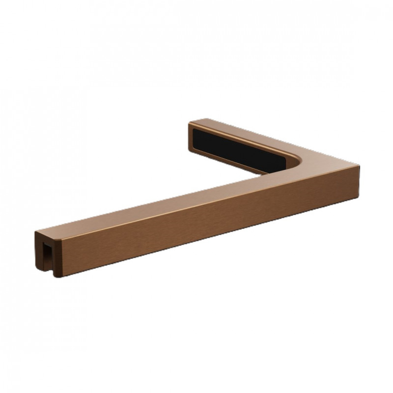 Radaway Furo SL Brushed Copper PND II parawan wannowy przesuwny 100 cm prawy miedź szczotkowana przeźroczyste Easy Clean 10309538-93-01R + 10112494-01-01