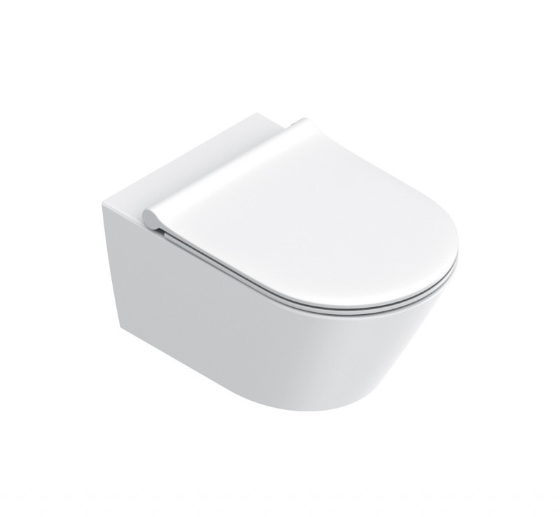 Catalano Zero 55 Silentech muszla wisząca WC biały matowy bianco satinato 0111550021