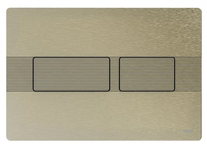 Tece Solid przycisk spłukujący metalowy do stelaża WC nikiel szczotkowany 9240437