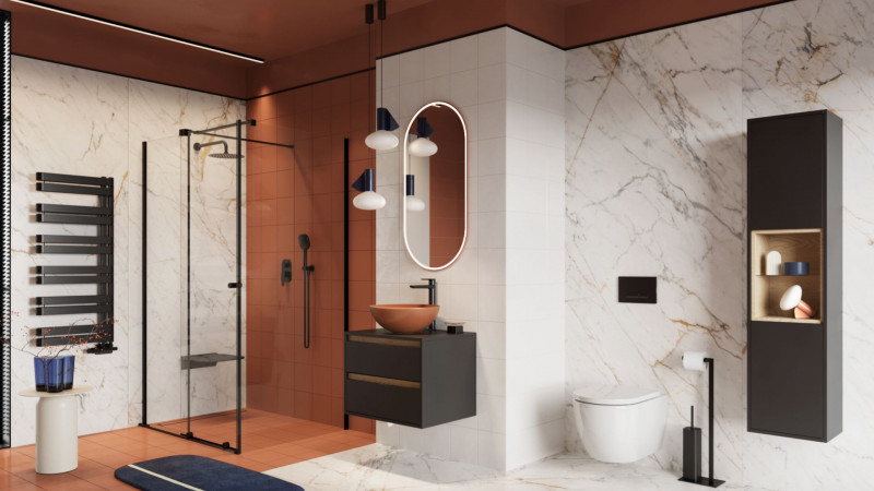 Excellent Stellar Spin 360 muszla WC wisząca + deska wolnoopadająca biały połysk CENL.6603.535.WH